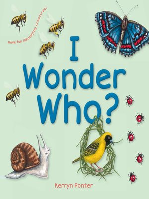 cover image of I Wonder Who?